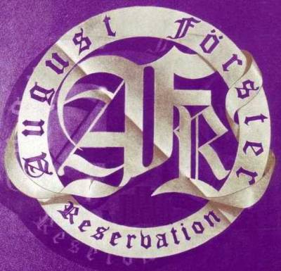 logo August Förster Reservation